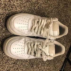 White Air Force ones